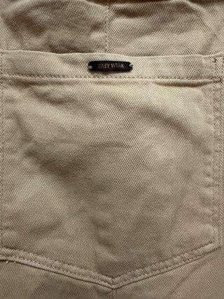 Peto tobillero pierna ancha beige