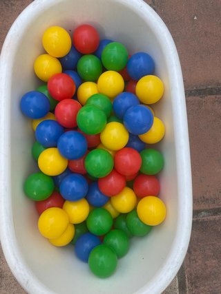 Lote Bolas Colores Parque Infantil +50 Unidades