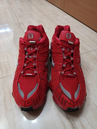 Nike Shox TL Rojo Plata