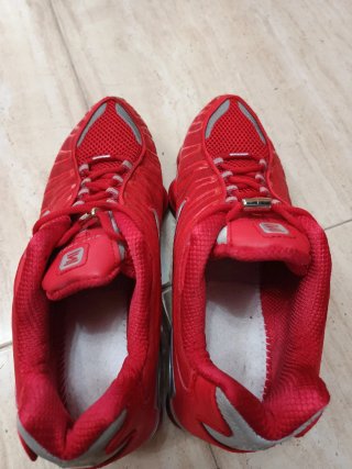 Nike Shox TL Rojo Plata