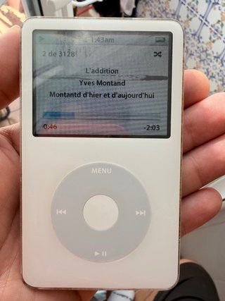 iPod Classic 30GB Blanco