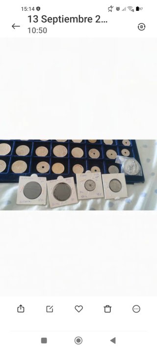 Lote de monedas variadas