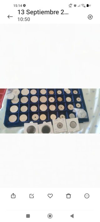 Lote de monedas variadas