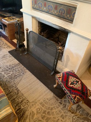 Chispero de Chimenea con Utensilios