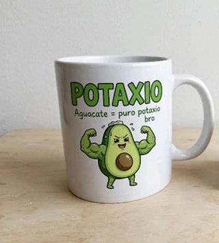 Taza Potaxio Aguacate Divertido