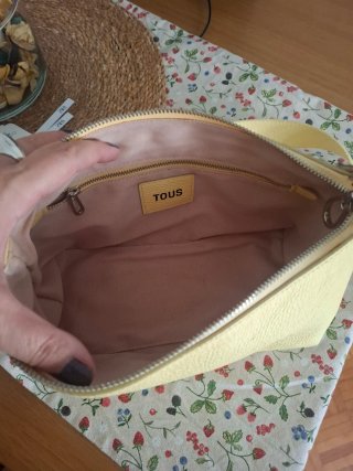 Bolso Tous Piel Amarillo