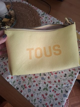 Bolso Tous Piel Amarillo