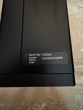 Dell Optiplex 3080 Negro