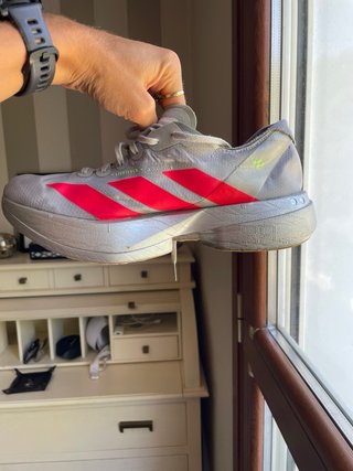 Adidas Adizero Adios Pro 4 Gris/Rosa