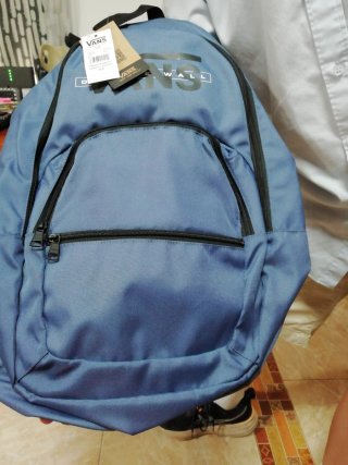 Mochila Vans Azul 30L Nueva Con Etiquetas
