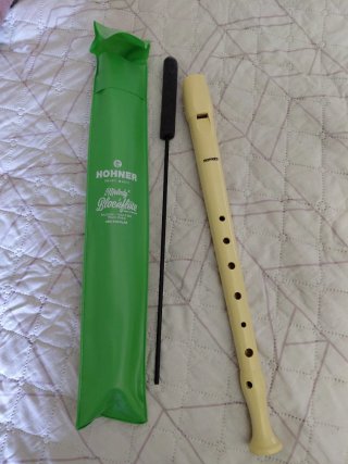 Flauta Hohner Melody Blockflöte con funda