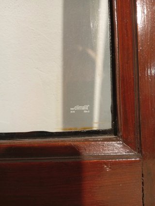 Ventanas madera con cristales climalit
