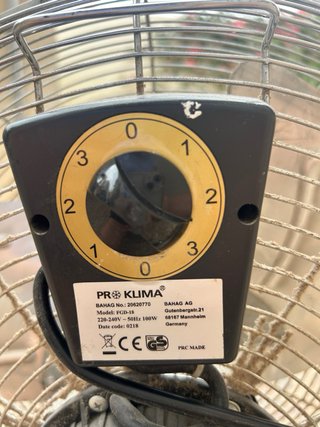 Ventilador Metálico PRO KLIMA