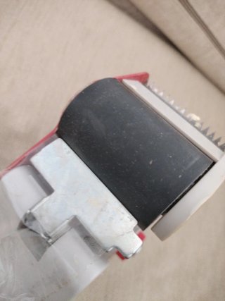 Dispensador de cinta de embalar rojo