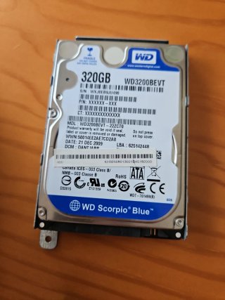 Lote Hardware Portátil: HDD, RAM, DVD