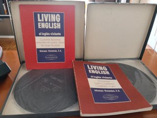 Lote Vinilos Inglés: Living English y Better Speec