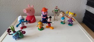 Lote figuras PVC personajes varios