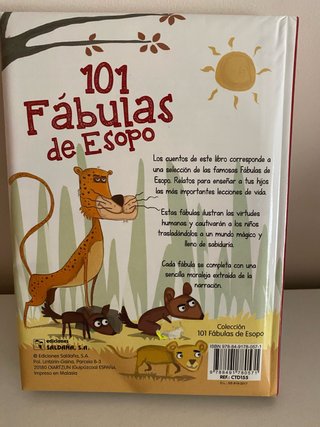 Libro infantil. 101 fabulas de esopo