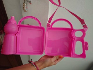 Fiambrera y Botella Infantil Personalizada
