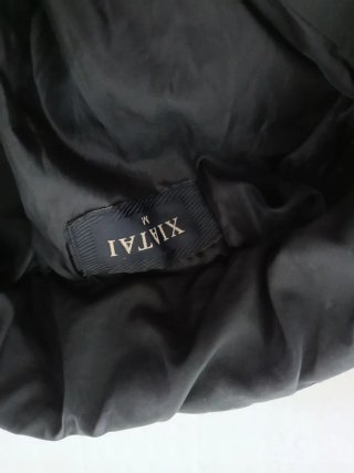 Chaqueta acolchada negra talla M