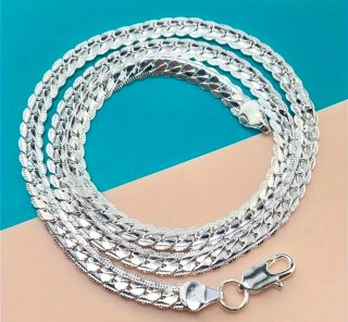 Cadena Cubana 925 para Hombre y Mujer