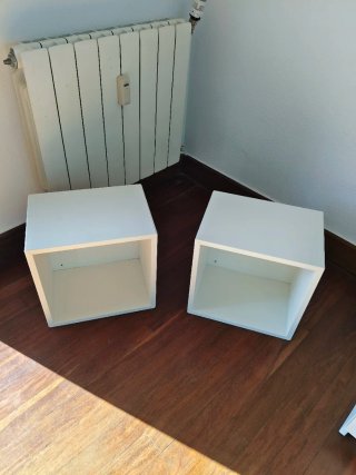 Mueble Cubo Blanco Almacenaje