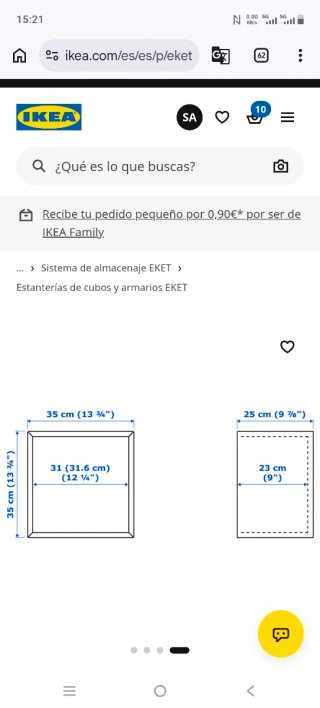 Mueble Cubo Blanco Almacenaje