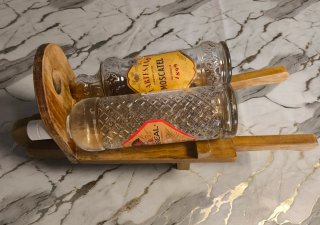 BOTELLERO FORMA CARRETILLA