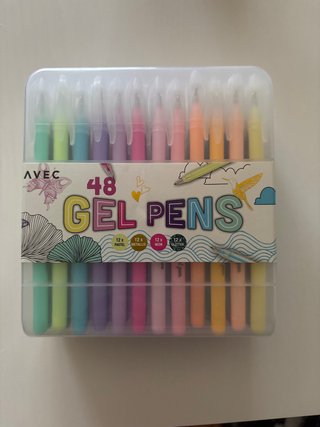 Set 48 Rotuladores Gel AVEC