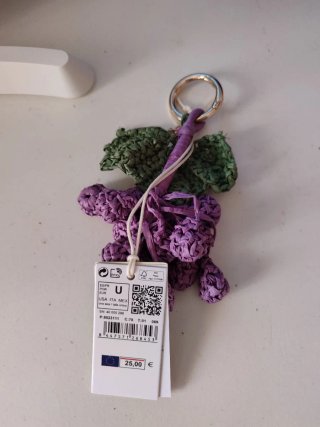 Charm Hoss Intropia Uvas Crochet Nuevo