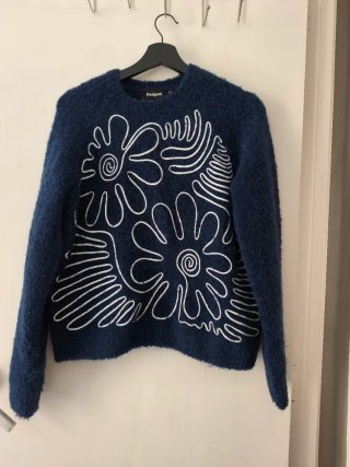 Jersey Desigual azul talla M