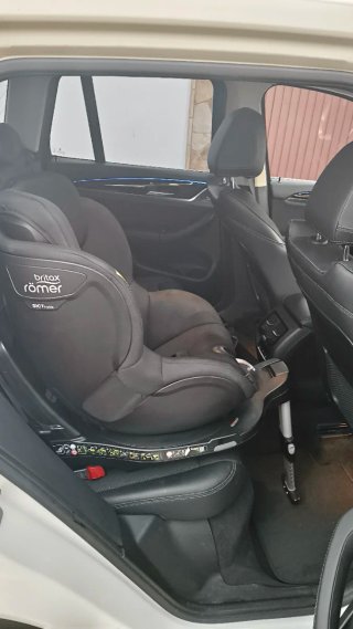 Silla coche Britax Römer giratoria, con Isofix