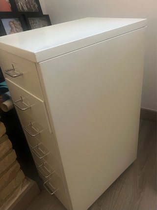 Cajonera Helmer Ikea con ruedas