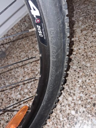 Bicicleta Mongoose 26 Negra