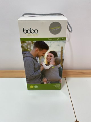 Fular elástico bambú Boba Light Grey