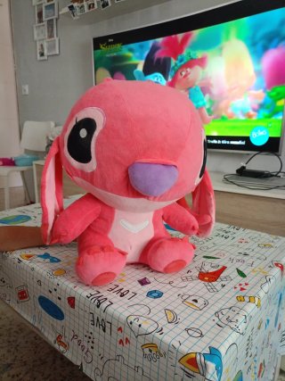 Peluche Ángel Rosa