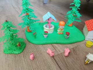 Granja pin y pon años 80