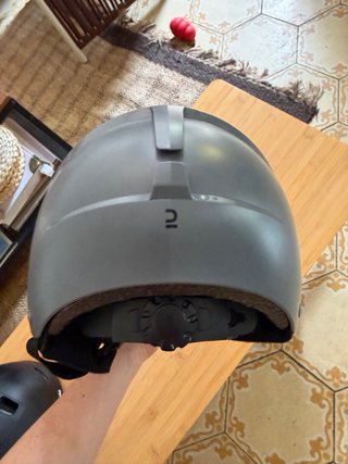 Casco Snowboard Wed'ze Decathlon Grigio