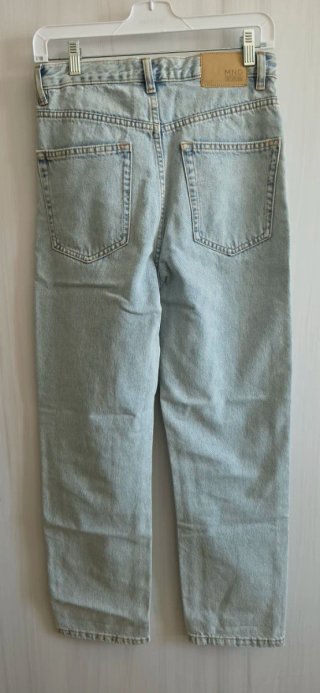 Pantalón vaquero Mango azul claro