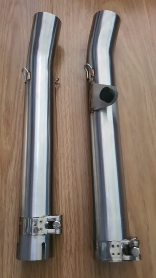 Adaptador Escape Moto 54mm 39cm