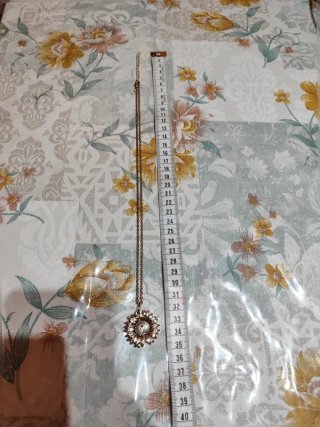 Collana girasole 52 cm + 5 cm