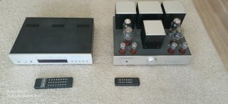 Amplificador Hifi Válvulas + Fuente Digital