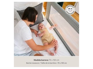 Barrera de cama infantil Interbaby
