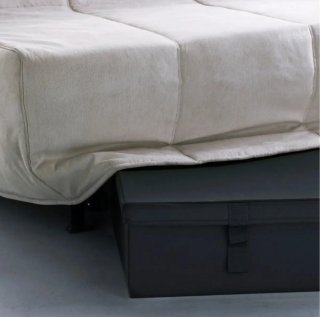 Sofá Cama 2 Plazas Ikea Lycksele lovas Gris