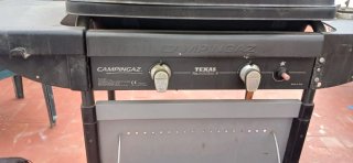 Barbacoa de gas Campingaz Texas Negra