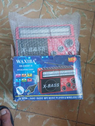 Radio Waxiba XB-2302BT-S MP3 Solar