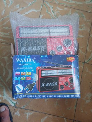 Radio Waxiba XB-2302BT-S MP3 Solar