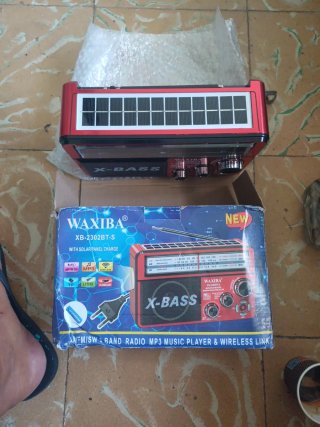 Radio Waxiba XB-2302BT-S MP3 Solar