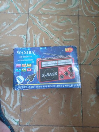 Radio Waxiba XB-2302BT-S MP3 Solar