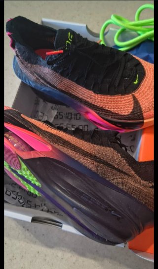 Nike Alphafly 3 Glam Mujer Negro/Naranja